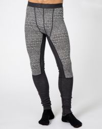 GEO MERINO WOOL PANT GREYM  Sous vetement technique en laine merinos pas cher