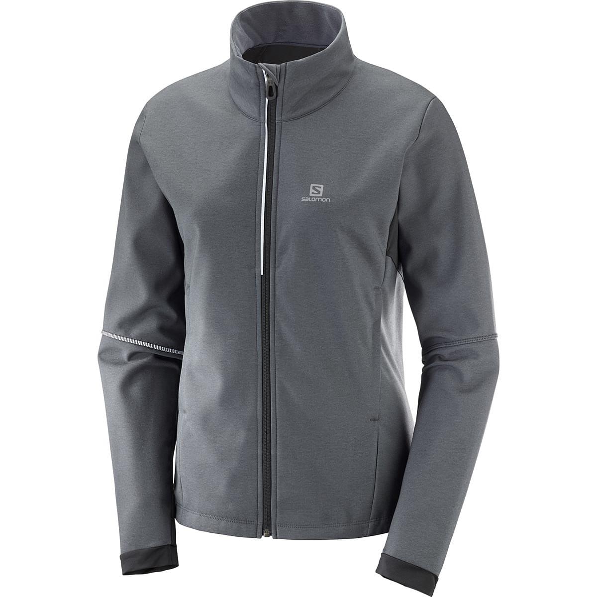 SALOMON  VESTE AGILE SOFTSHELL EBONY Veste chaude