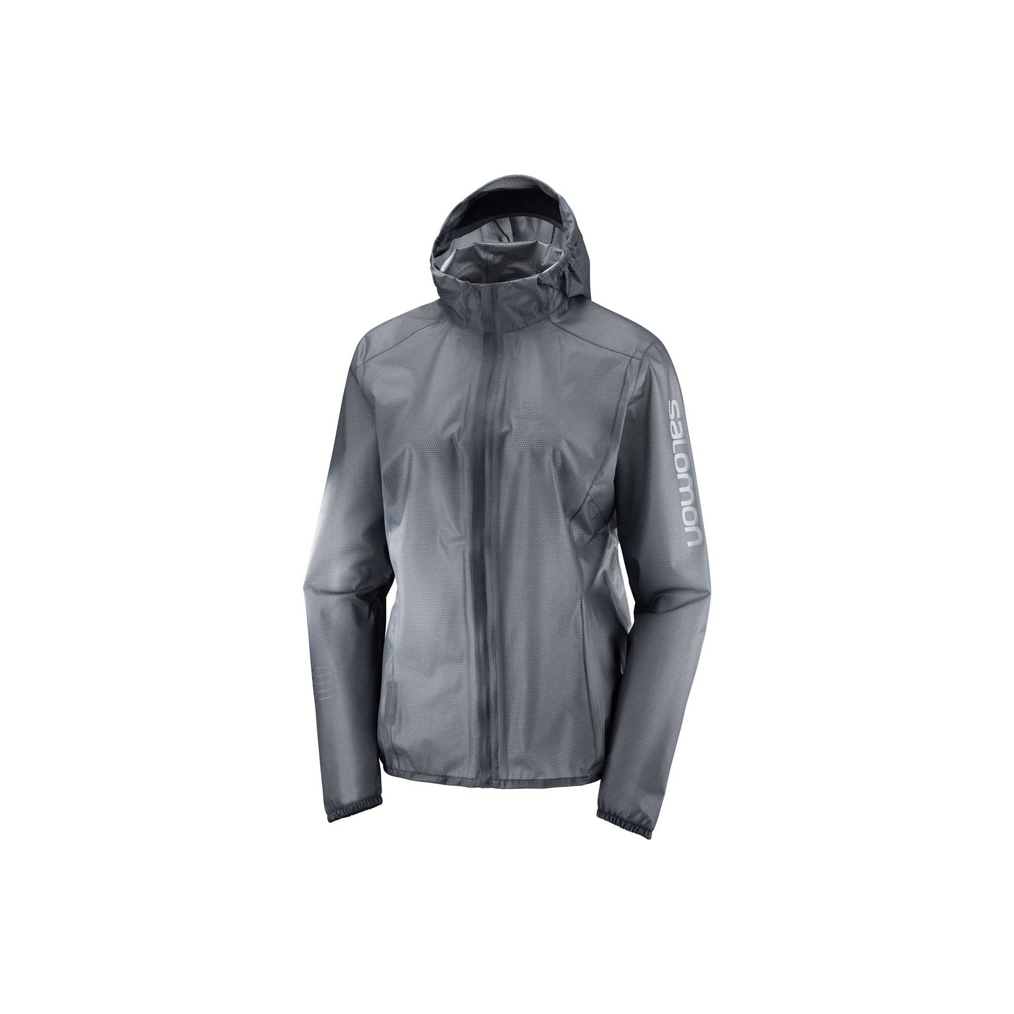 SALOMON LIGHTNING WP JKT EBONY Veste running etanche