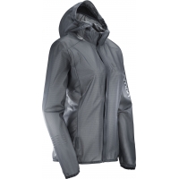 SALOMON LIGHTNING WP JKT EBONY Veste running étanche pas cher