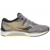 SAUCONY  LIBERTY ISO 2 GRISE ET JAUNE  Chaussures running saucony pas cher