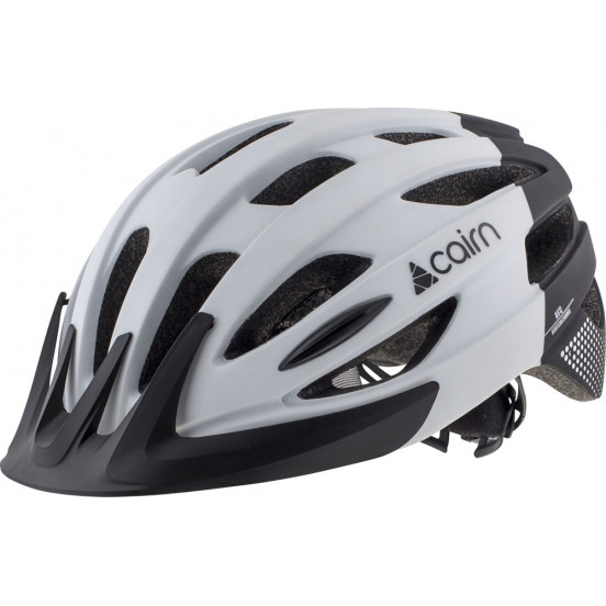 CAIRN CASQUE FUSION NOIR ET BLANC Casque vélo