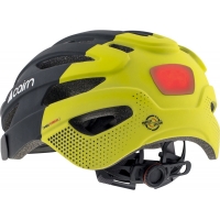 CAIRN CASQUE FUSION NOIR ET JAUNE Casque vélo pas cher