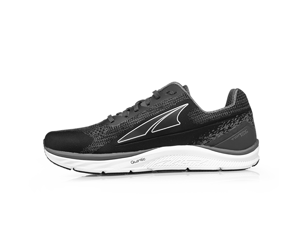 ALTRA TORIN PLUSH 4 NOIRE ET GRISE Chaussures de running femme foulée naturelle