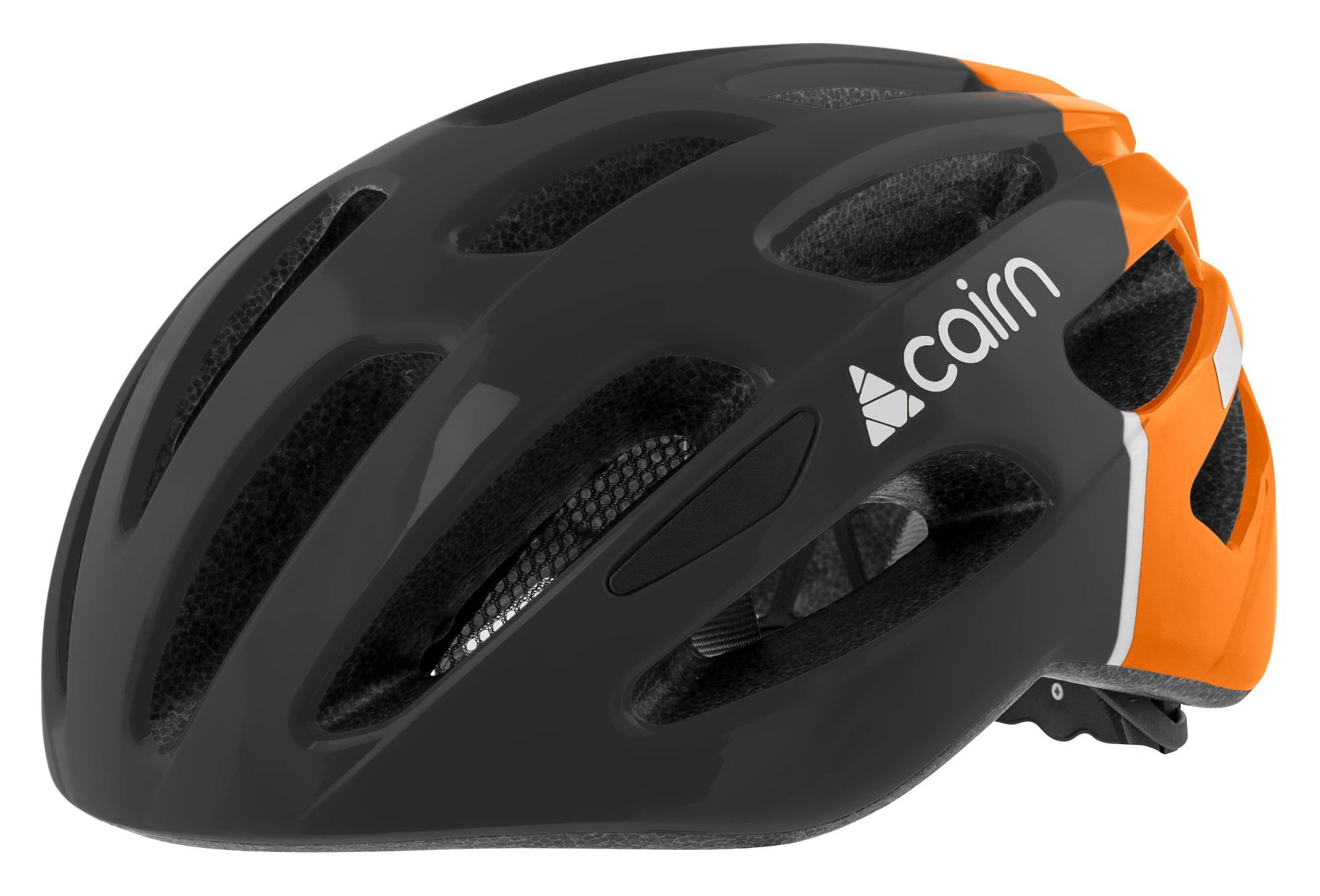 CAIRN PRISM NOIR ET ORANGE  Casque vélo
