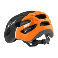 CAIRN PRISM NOIR ET ORANGE  Casque vélo pas cher