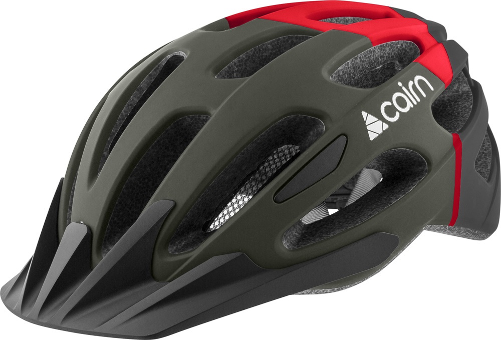 CAIRN PRISM XTR NOIR ET ROUGE  Casque vélo