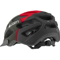 CAIRN PRISM XTR NOIR ET ROUGE  Casque vélo pas cher