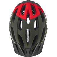 CAIRN PRISM XTR NOIR ET ROUGE  Casque vélo pas cher