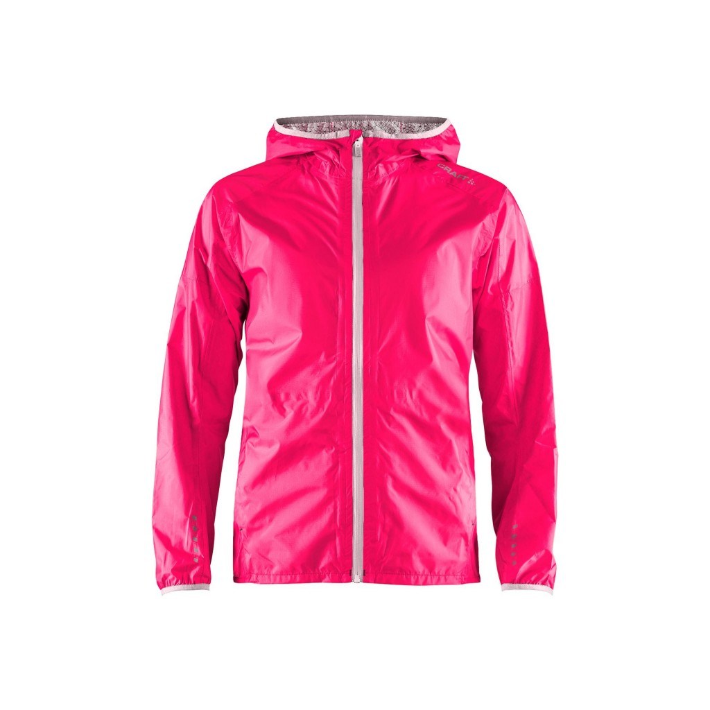 CRAFT 2.5L SHELL JACKET ROSE  Veste Running étanche femme