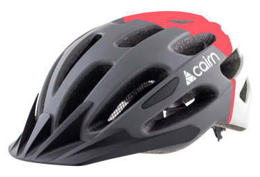 CAIRN PRISM XTR GRIS ET CORAIL  Casque vélo