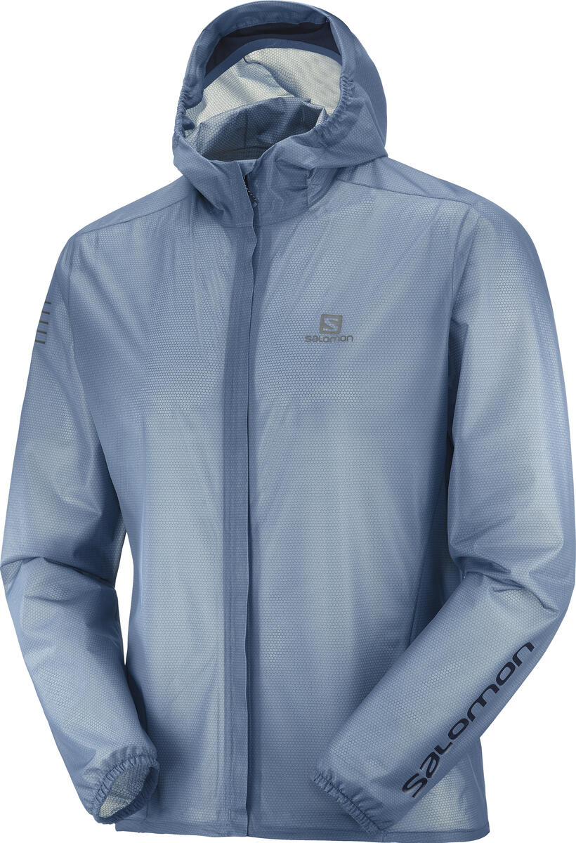SALOMON BONATTI RACE WP JKT DARK DENIM Veste running etanche