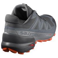 SALOMON SPEEDCROSS 5 NOIRE ET ORANGE Chaussures trail salomon pas cher
