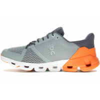 ON RUNNING CLOUDFLYER GRISE ET ORANGE  Chaussures de running pas cher