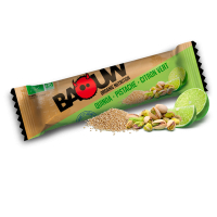 BAOUW 3 BARRES QUINOA PISTACHE CITRON VERT  Barre énergetique pas cher