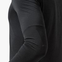 ON RUNNING PERFORMANCE LONG T M BLACK Tee shirt manches longues pas cher