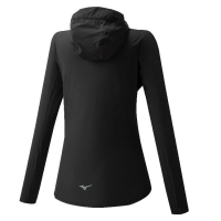 MIZUNO WATERPROOF 20K JACKET NOIRE Veste running etanche pour femme pas cher