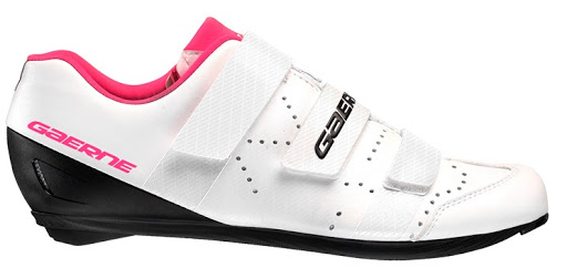 GAERNE G RECORD BLANCHE ET ROSER  Chaussures Vélo de route
