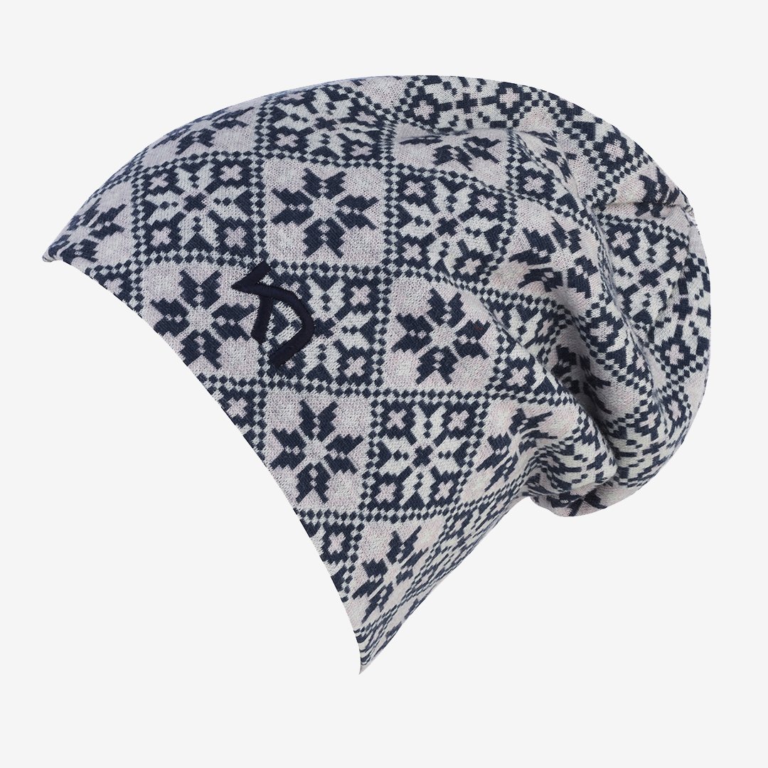 KARI TRAA ROSE BEANIE MARIN Bonnet en laine merinos