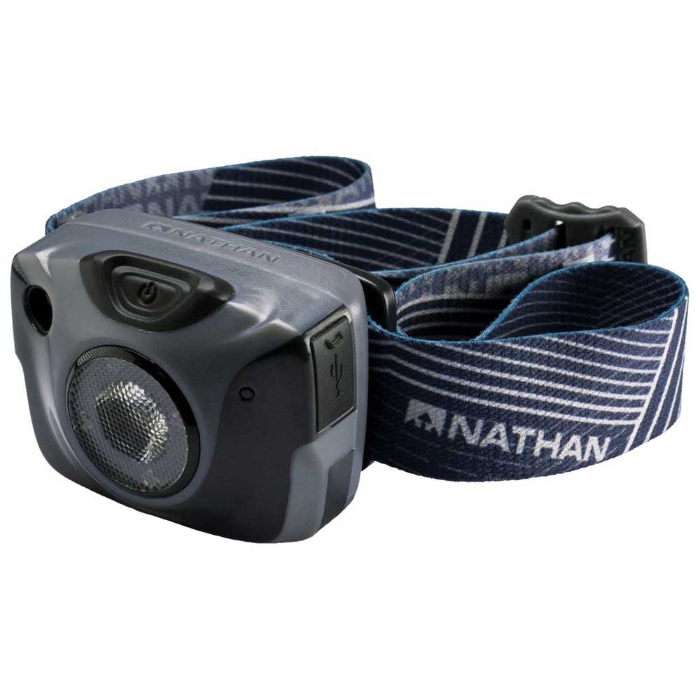 NATHAN NEBULA FIRE GRISE Lampe frontale sport