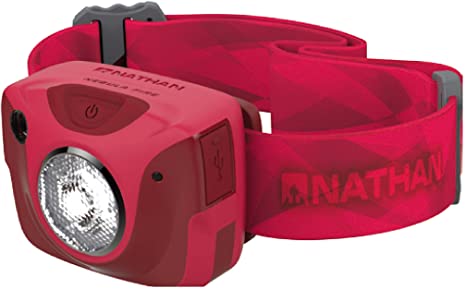NATHAN NEBULA FIRE ROSE Lampe frontale sport