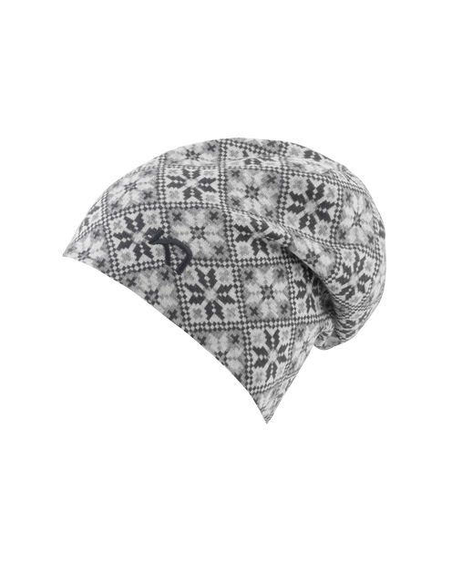 KARI TRAA ROSE BEANIE DOVE Bonnet en laine merinos