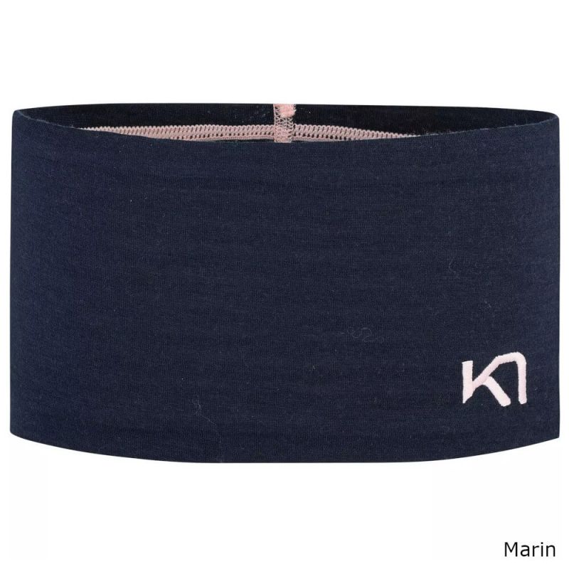 KARI TRAA TIKSE HEADBAND MARIN Banderau en laine merinos