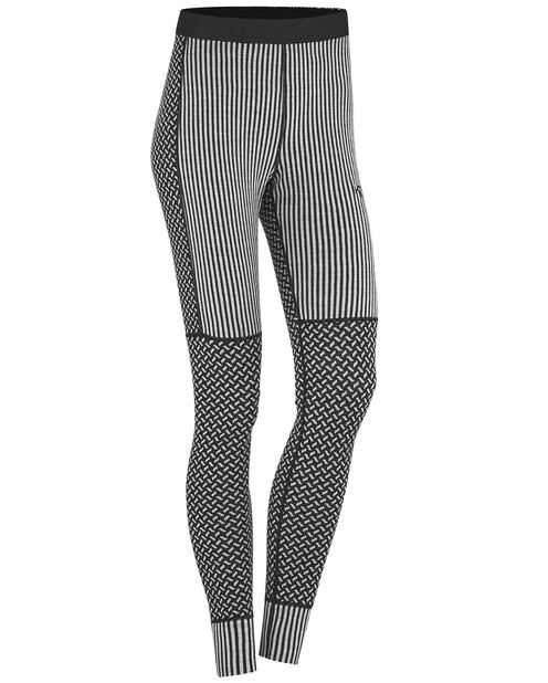 KARI TRAA SMEKKER PANT NOIR  Sous vetement technique en laine merinos