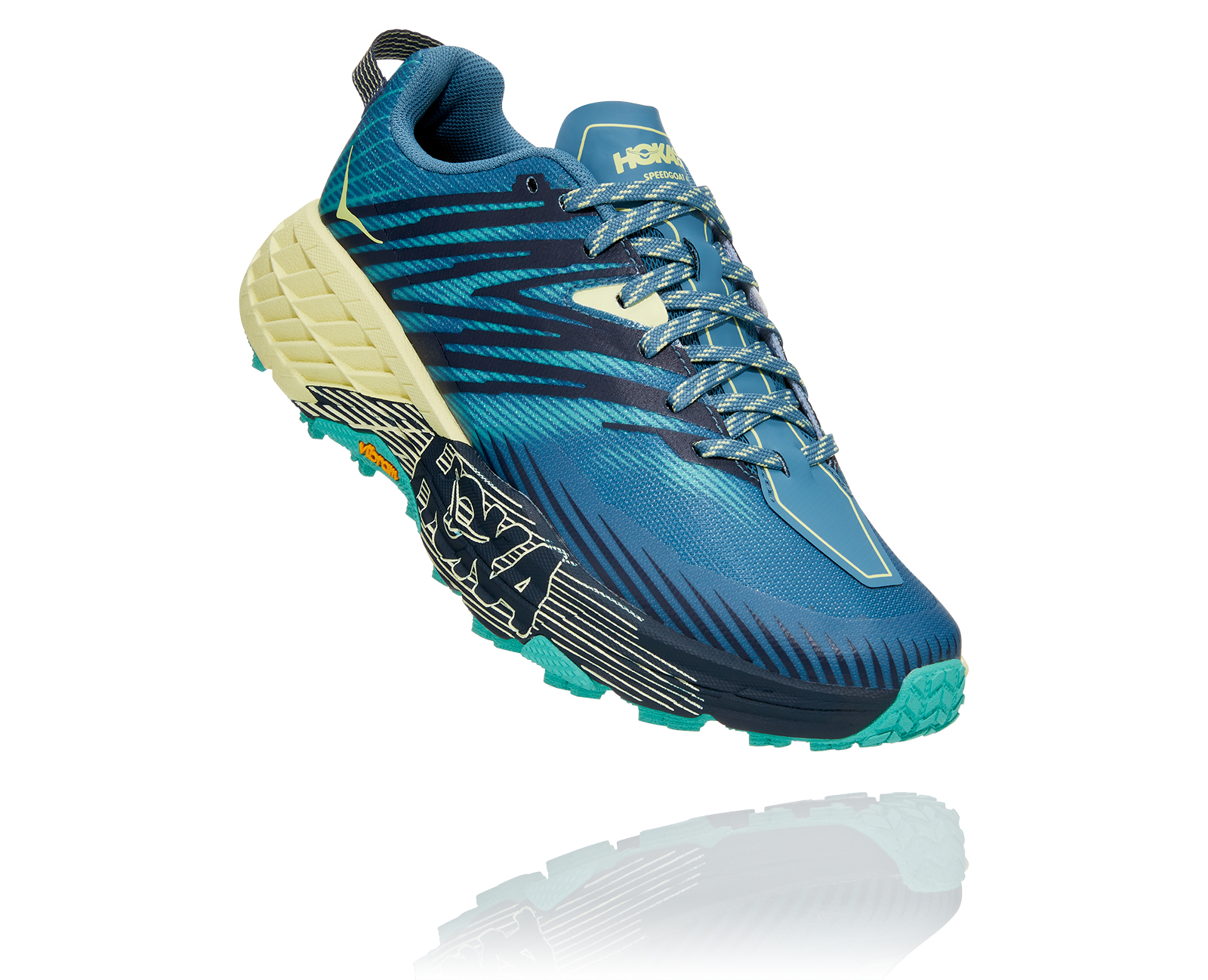 HOKA ONE ONE  SPEEDGOAT 4 PROVINCIAL BLUE Chaussures de trail