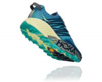 HOKA ONE ONE  SPEEDGOAT 4 WIDE PROVINCIAL BLUE Chaussures de trail large pas cher