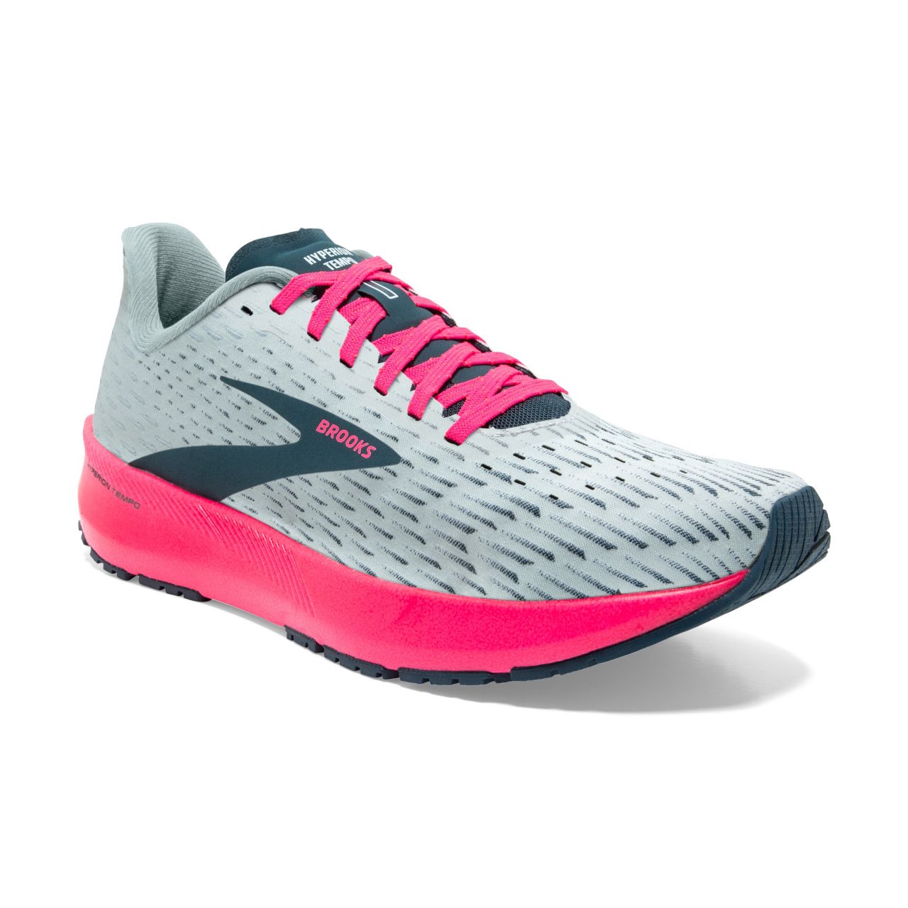 BROOKS HYPERION TEMPO ice flow navy pink  Chaussures de running femme