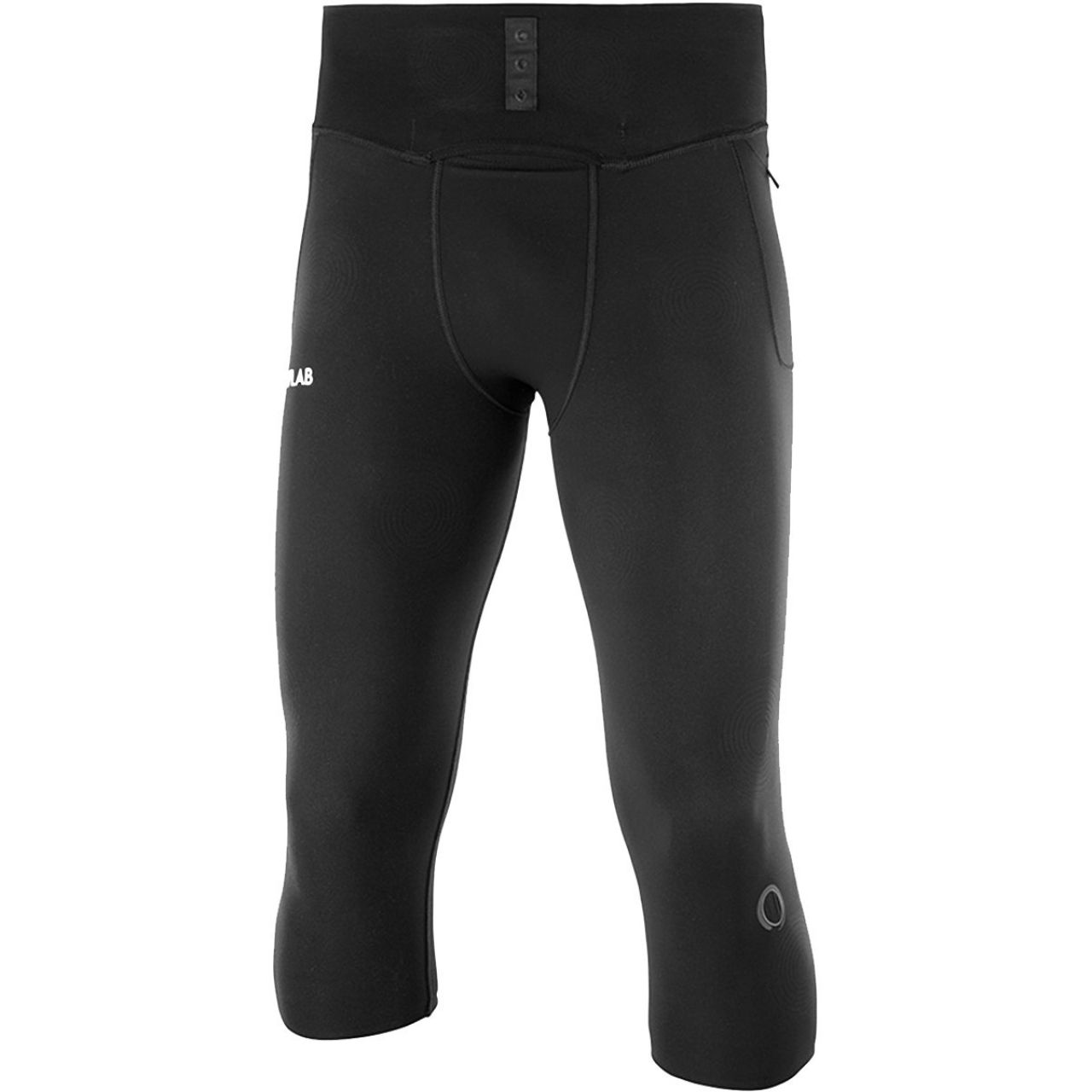 SALOMON S/LAB NSO MID TIGHT NOIR Corsaire running homme