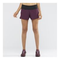 SALOMON SENSE SHORT WINETASTING Short running femme pas cher