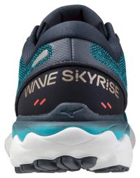 MIZUNO WAVE SKYRISE 2  BLEUE  Chaussures de running pas cher