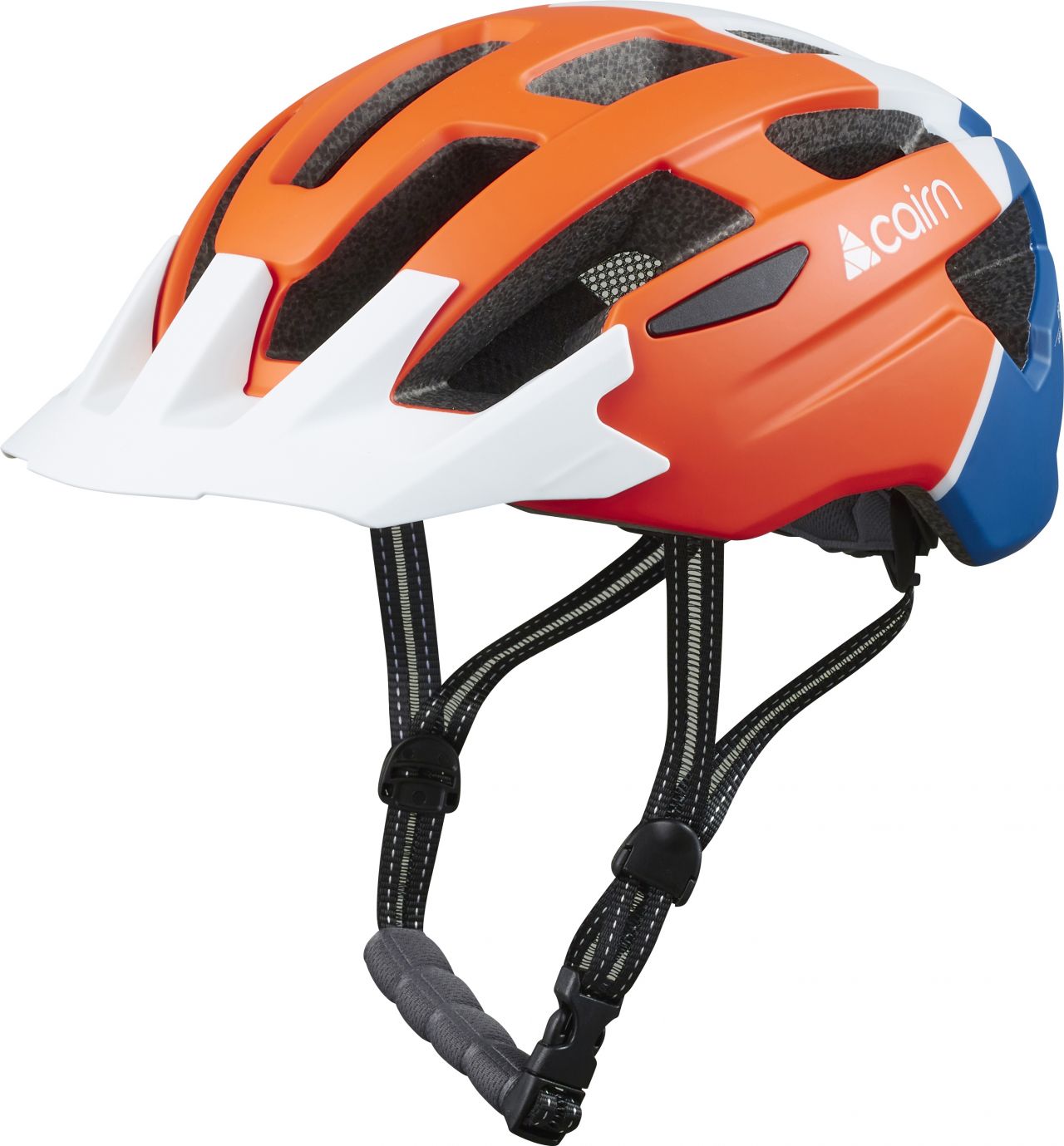 CAIRN PRISM XTR II ORANGE ET BLEU  Casque vélo