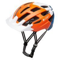 CAIRN PRISM XTR II ORANGE ET BLEU  Casque vélo pas cher