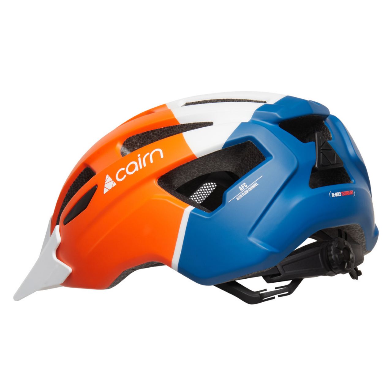 Cairn Prism II Casque Mixte - Protection Moulée Avec Aérations - 31 Noir Brillant Rose Fluo, Taille L (58/61 Cm)