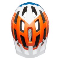 CAIRN PRISM XTR II ORANGE ET BLEU  Casque vélo pas cher