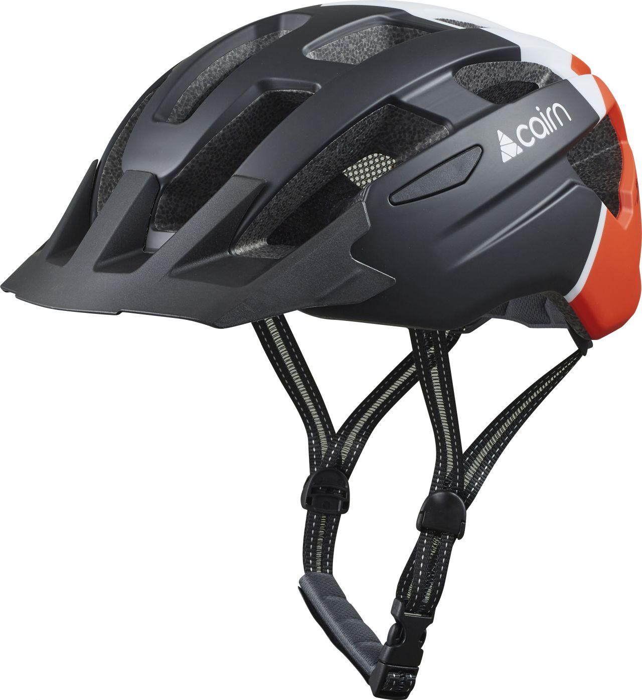 CAIRN PRISM XTR II  NOIR ET ROUGE Casque vélo