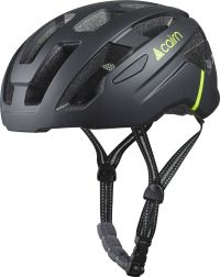 CAIRN PRISM II NOIR ET JAUNE FLUO  Casque vélo