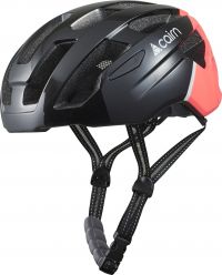 CAIRN PRISM II NOIR ET ROSE NEON  Casque vélo