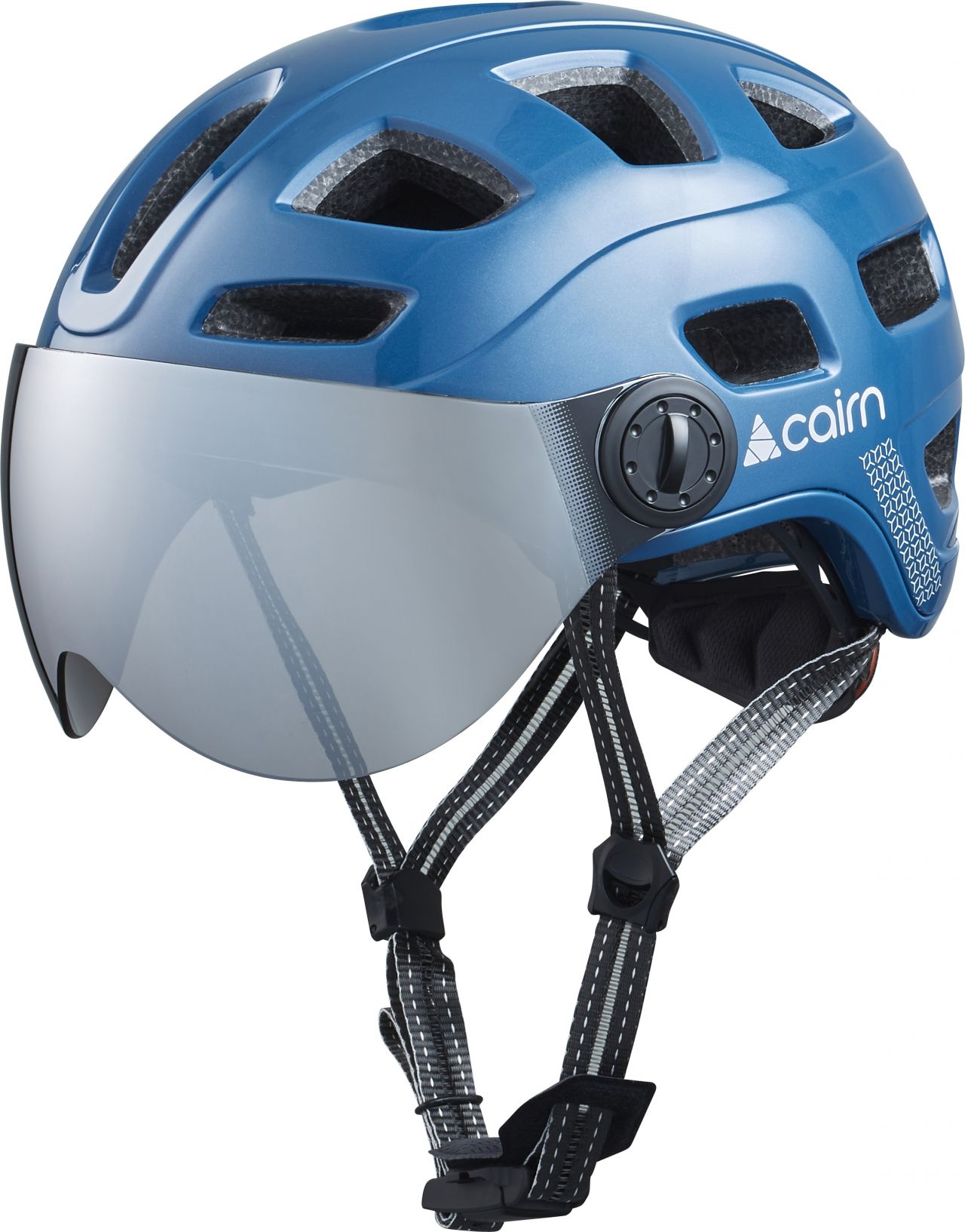 CAIRN CASQUE QUARTZ VISOR SHINY PACIFIC Casque vélo