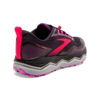 BROOKS CALDERA 5 NOIRE ET ROSE Chaussures de trail pas cher