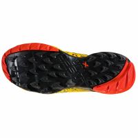 LA SPORTIVA  AKASHA  YELLOW RED  chaussure de  trail pas cher