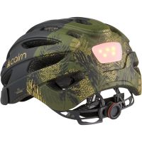 CAIRN CASQUE FUSION NOIR FOREST ET OR Casque vélo pas cher