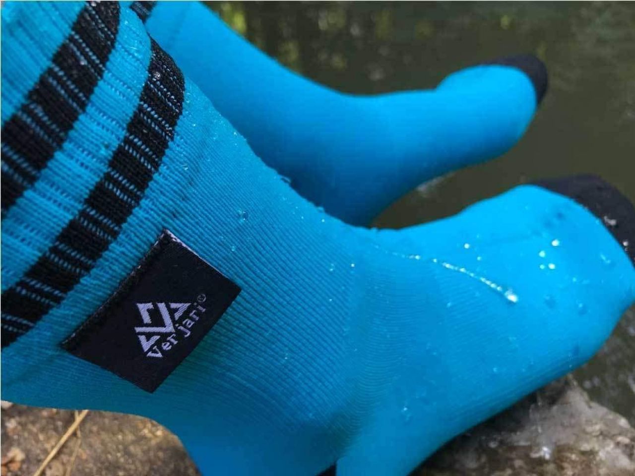 VERJARI TRAIL DRY BLEUE Chaussettes etanches