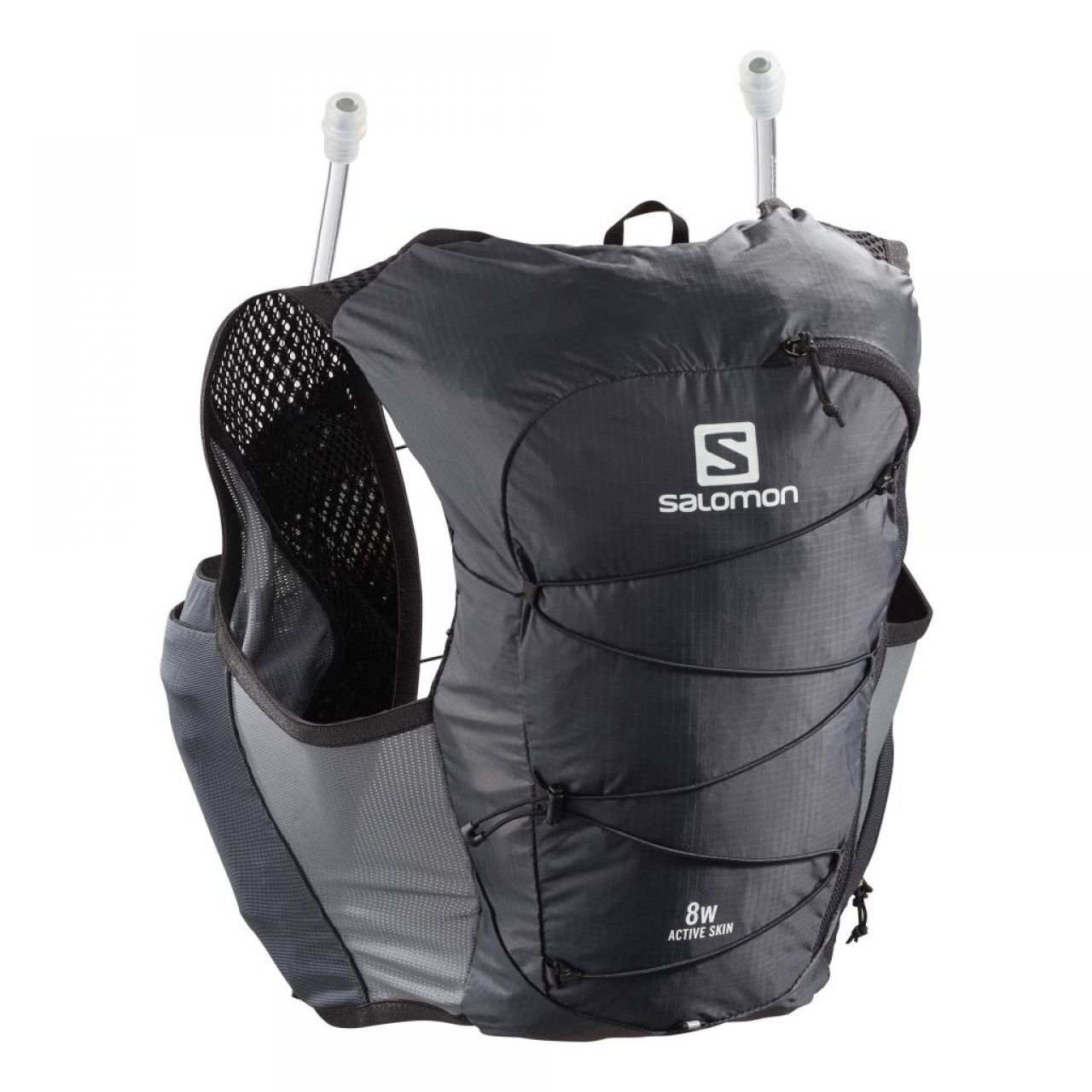 Salomon Active Skin 8 Black/Black Sacs à dos et ceintures trail