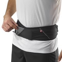 SALOMON PULSE BELT NOIRE Ceinture porte gourde et batons pas cher