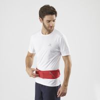 SALOMON PULSE BELT GOJI BERRY Ceinture porte gourde et batons pas cher