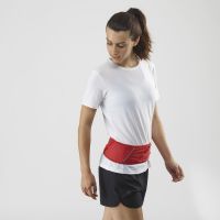 SALOMON PULSE BELT GOJI BERRY Ceinture porte gourde et batons pas cher